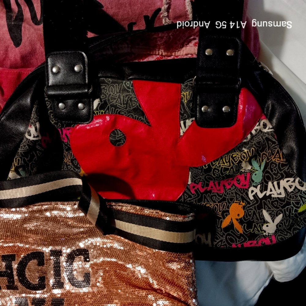 PLAYBOY DUFFLE BAG PURSE